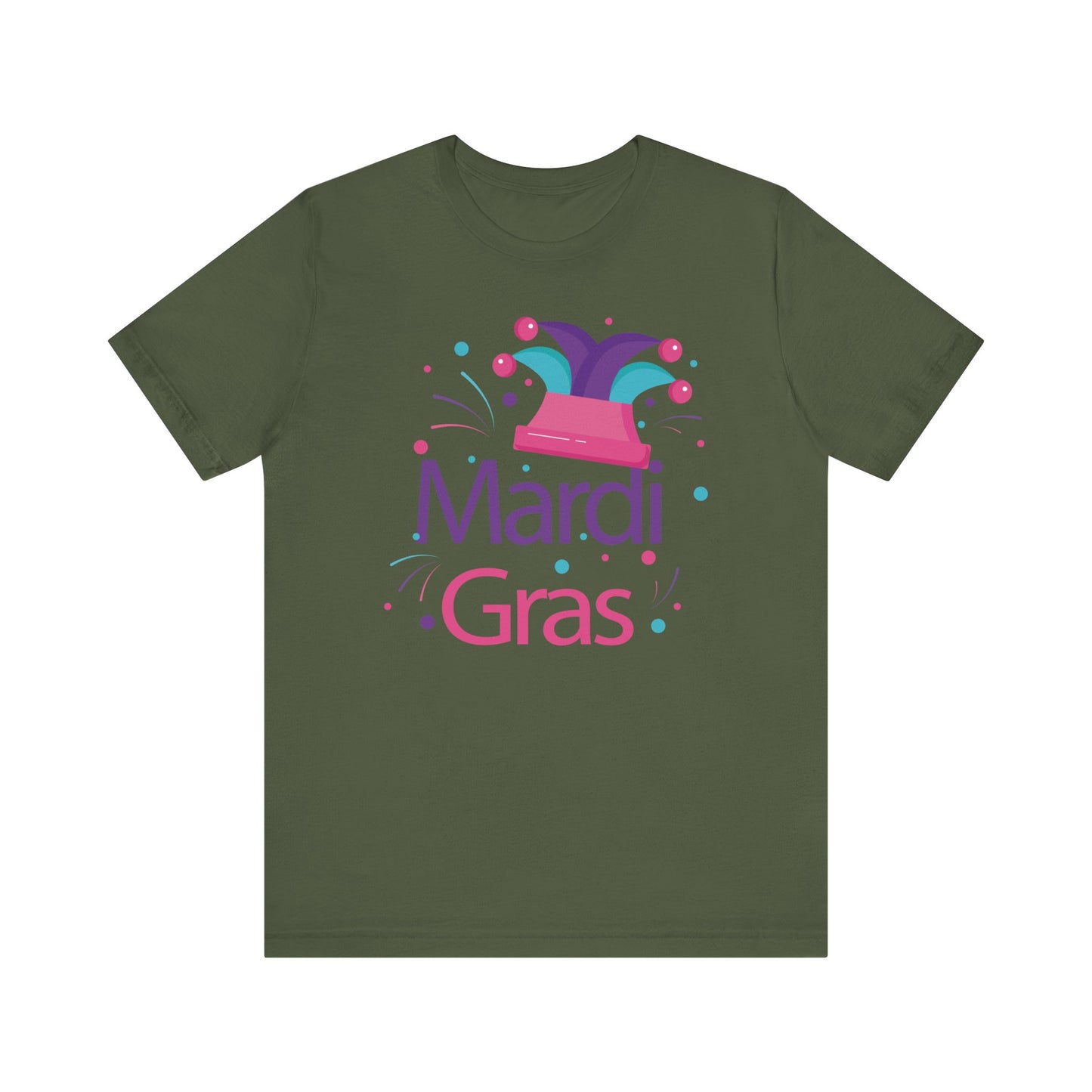 Unisex Cotton Tee Shirt for Mardi Gras