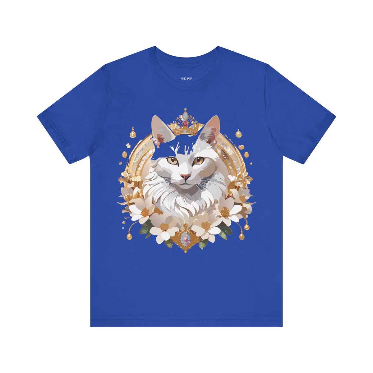 Medallion Graphic Unisex Cotton Bella+Canvas Tee with Art Design d68