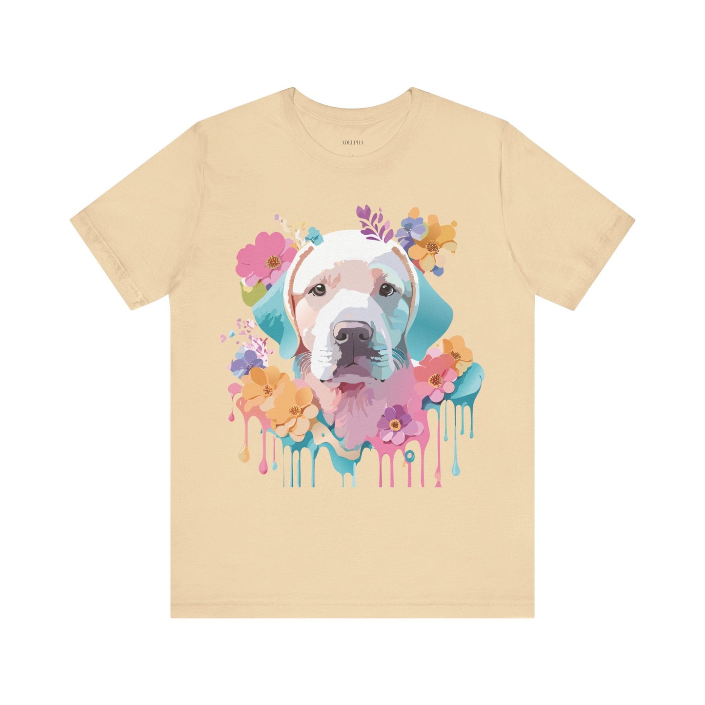 Adelpha Graphic Dog Shirt Unisex Vintage Inspired Artwork Tee For Everyday Wear Premium