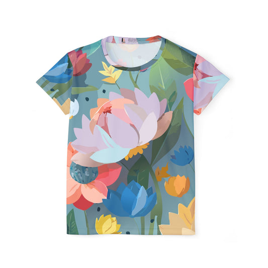 Floral Print Shirt, Shirt with Flowers