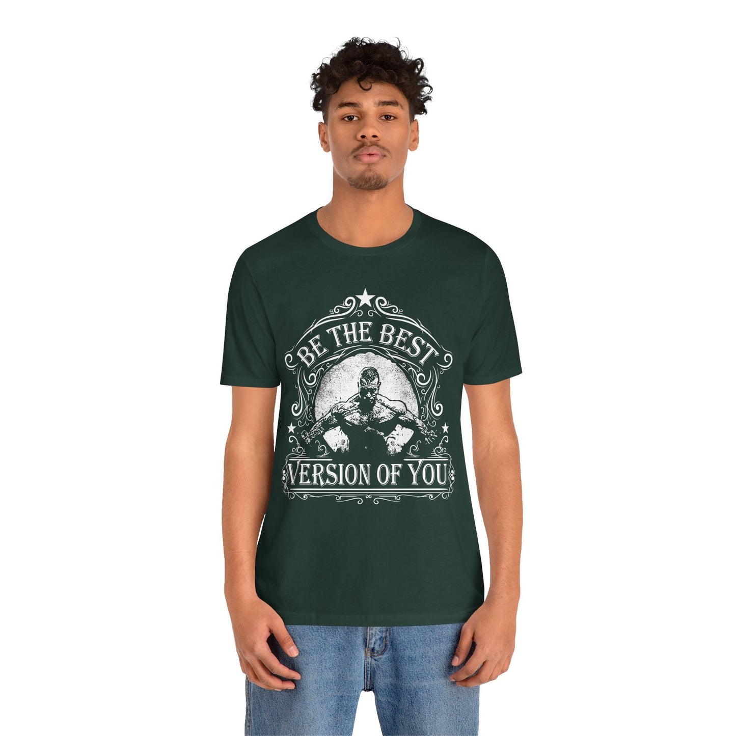 Be The Best Version Of You T-Shirt Motivational Fitness Tee
