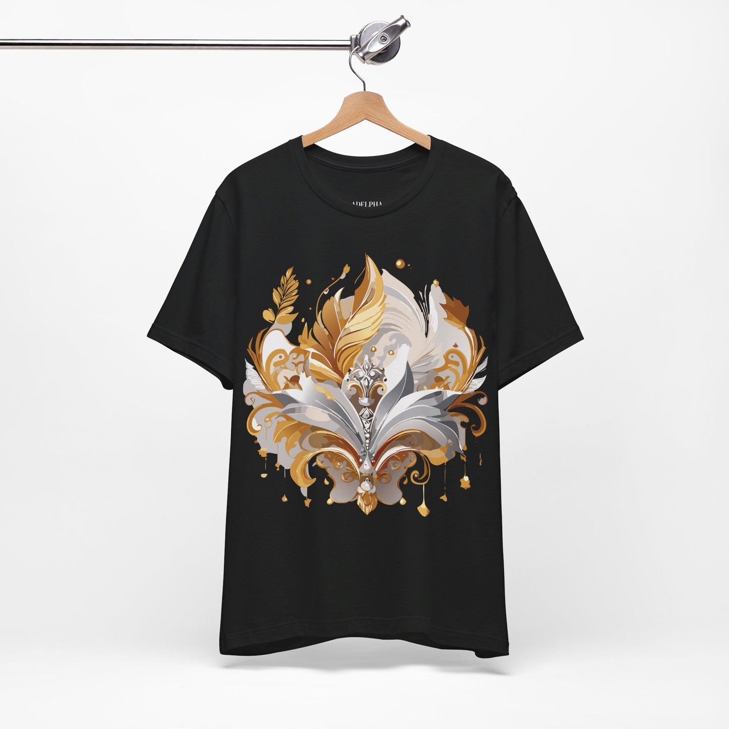 Adelpha Premium Graphic Tee Unisex Short Sleeve Jersey Shirt With Vintage Inspired Artwork