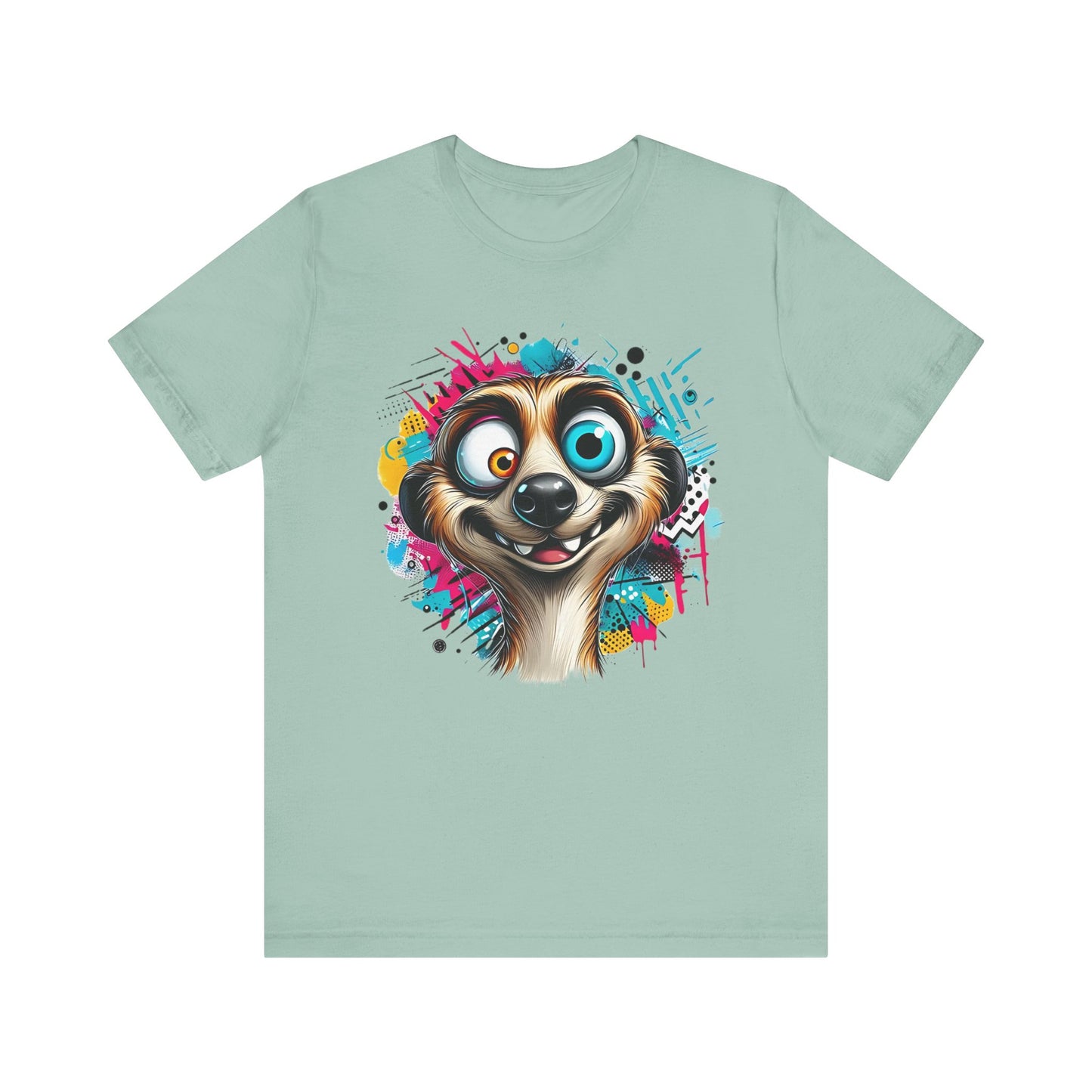 Squirrel Shirt, Funny Squirrel Tee Shirt, Funny Animal T-Shirt, Cartoon Top, Animal Tees, Art Design T-Shirt, Graphic Tee