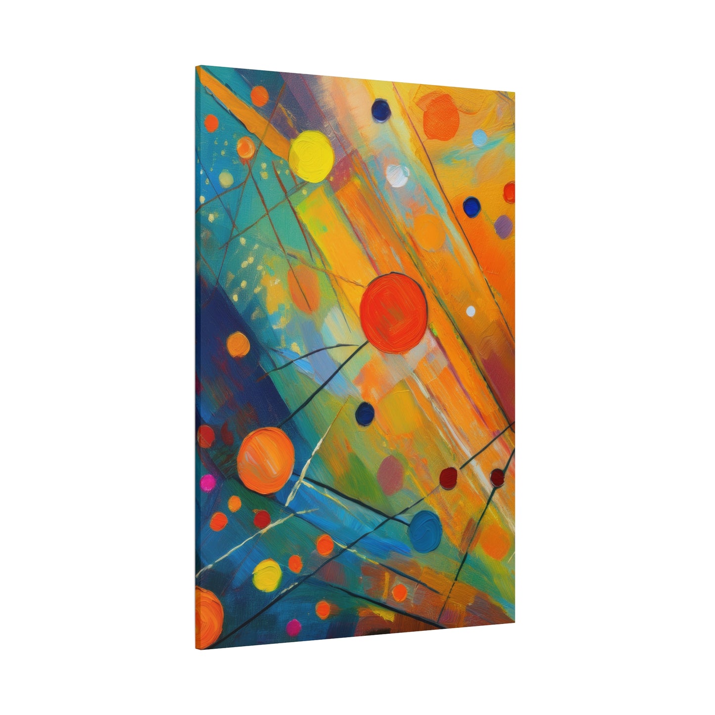 Abstract Oil Painting Print Canvas 20x24,20x30,24x30 24x32,24x36,30x40 32x48,36x48,40x60 Pine-Wood Inner Frame ABS-141