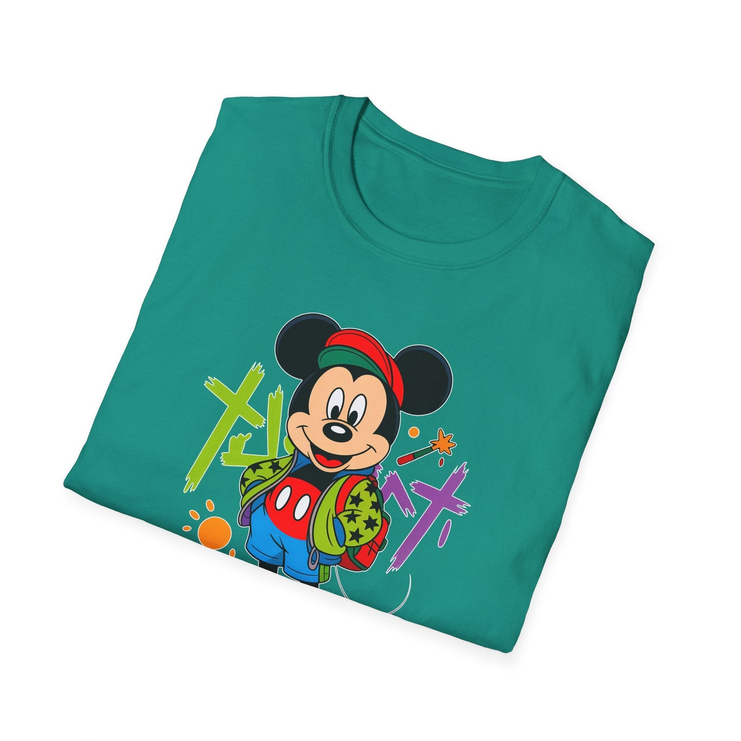Unisex Cartoon T Shirt With Animation Artwork Funny Animals Tee For Casual Wear Everyday
