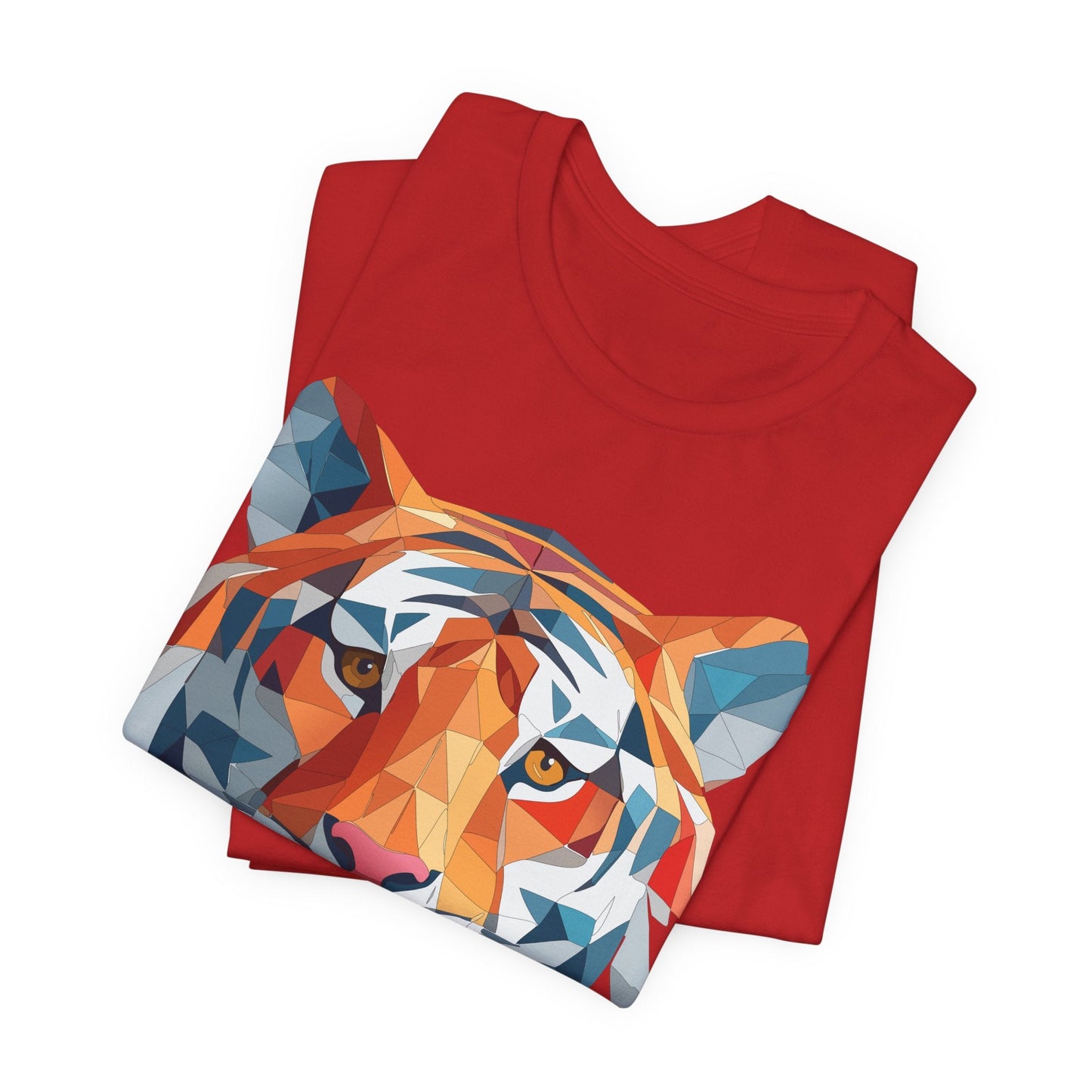 Unisex Animal Shirt With Art Design And Wildlife Theme Short Sleeve Tee For Everyday Wear