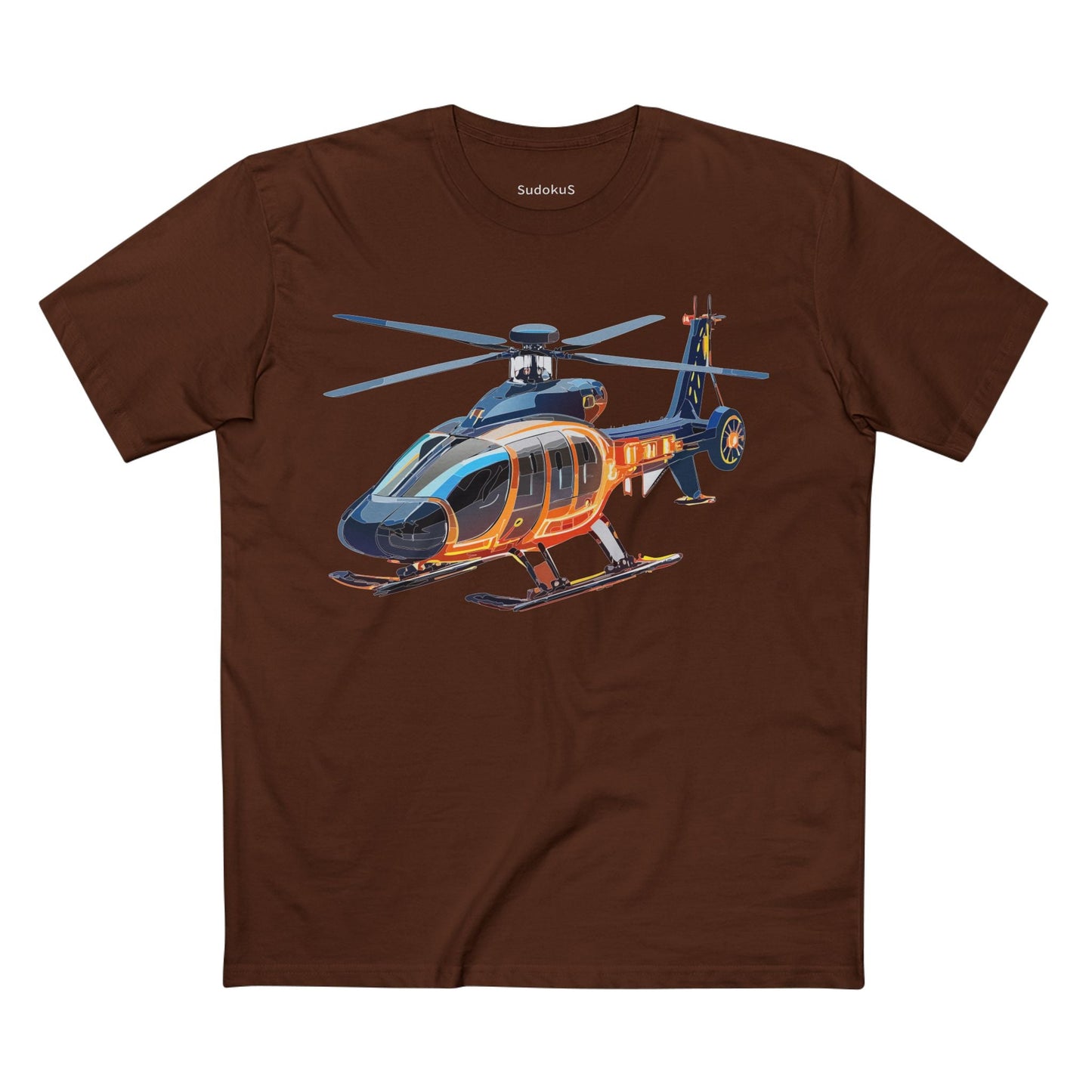 Chopper Graphic Unisex 100 Cotton Staple Tee 10
