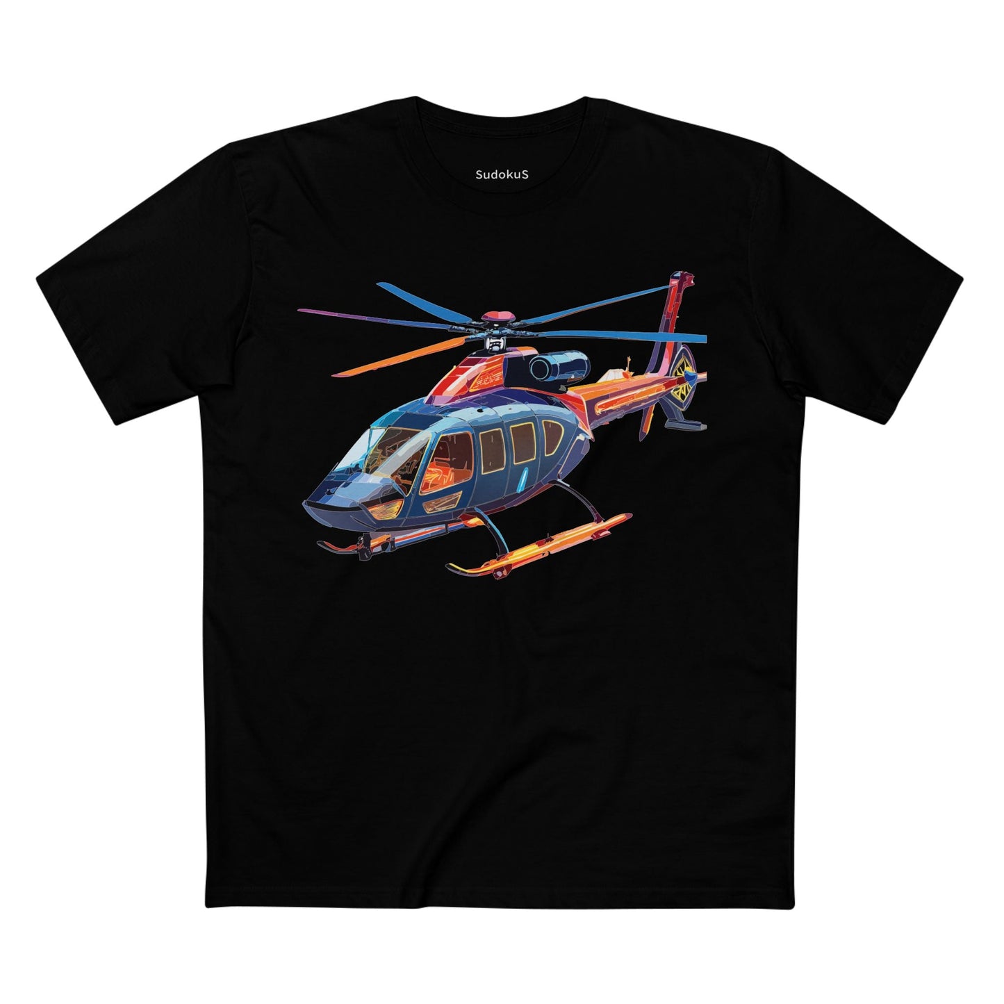 Chopper Graphic Unisex 100 Cotton Staple Tee 9
