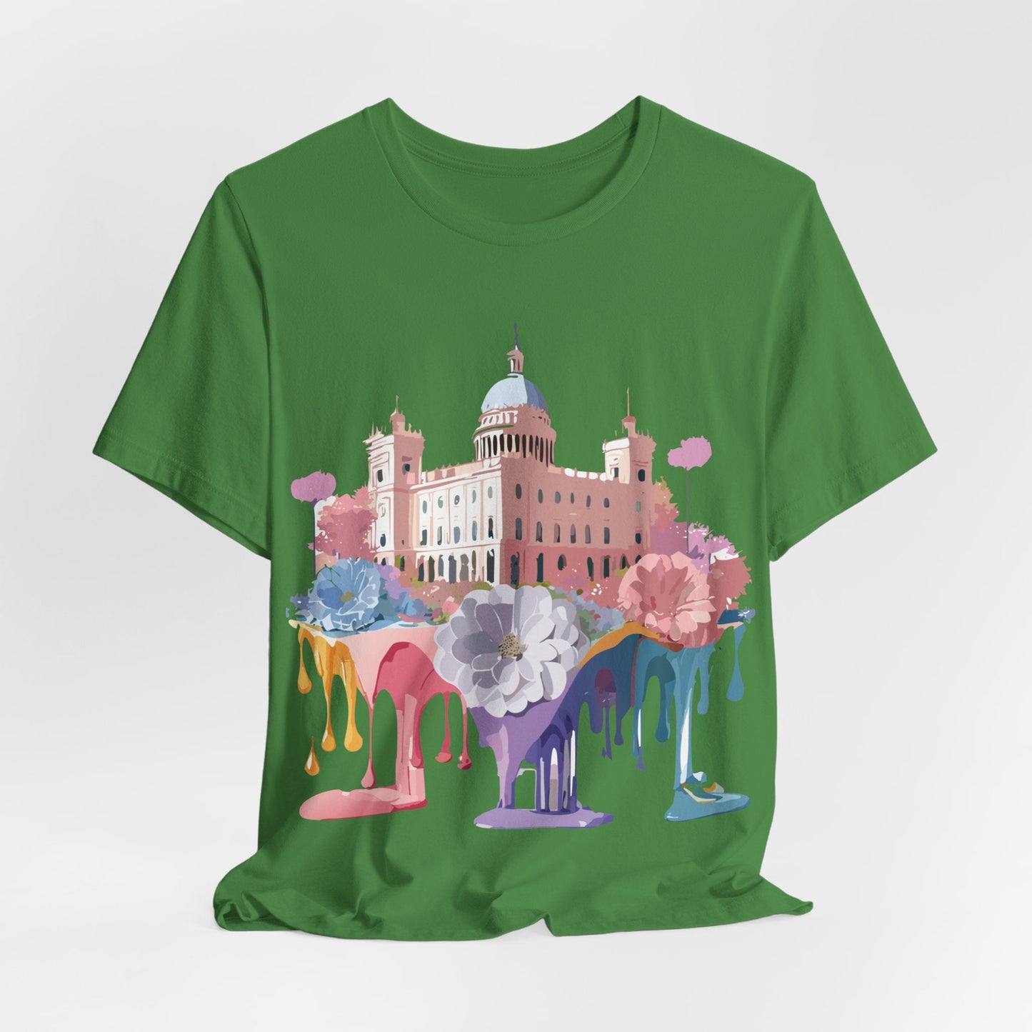 Madrid Tourist Shirt Graphic Tee Unisex Vintage Inspired Artwork By Adelpha Premium Streetwear