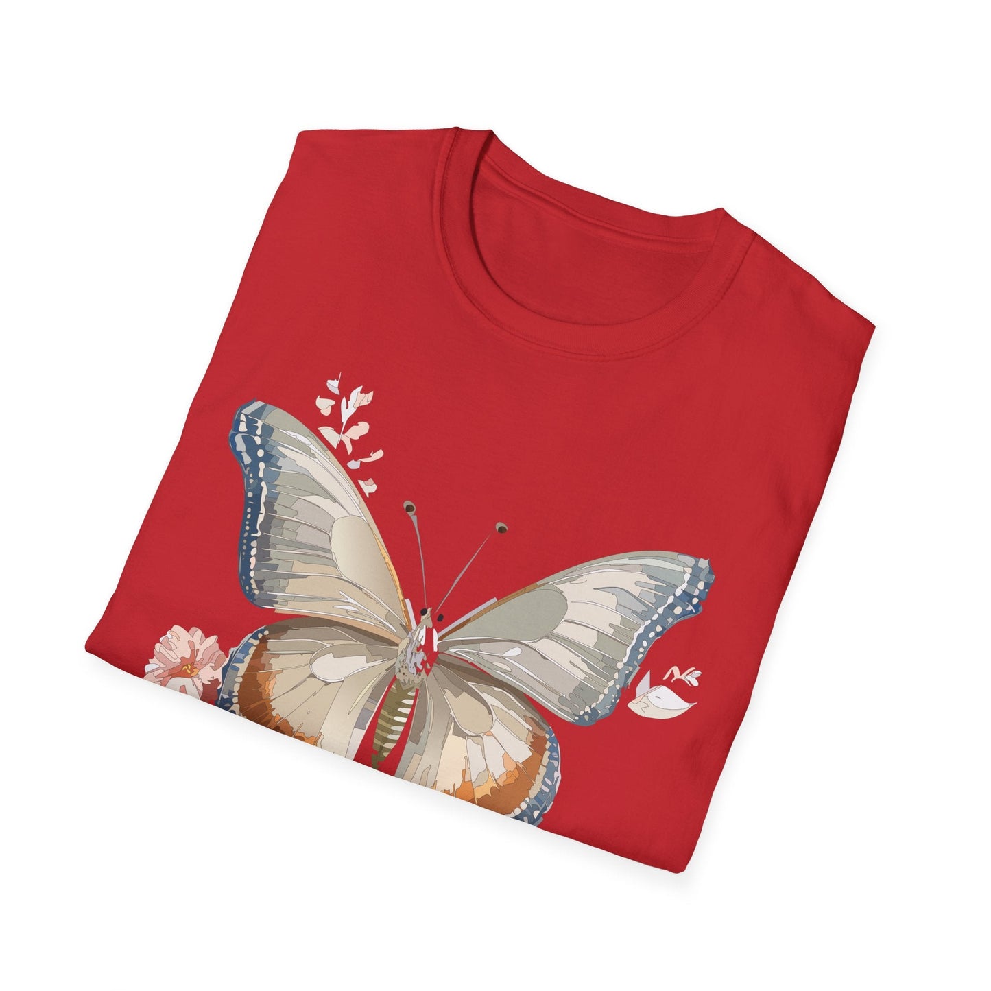 Butterfly Shirt Unisex Softstyle T Shirt Gildan 64000 Monarch Butterfly Tee Everyday Comfort