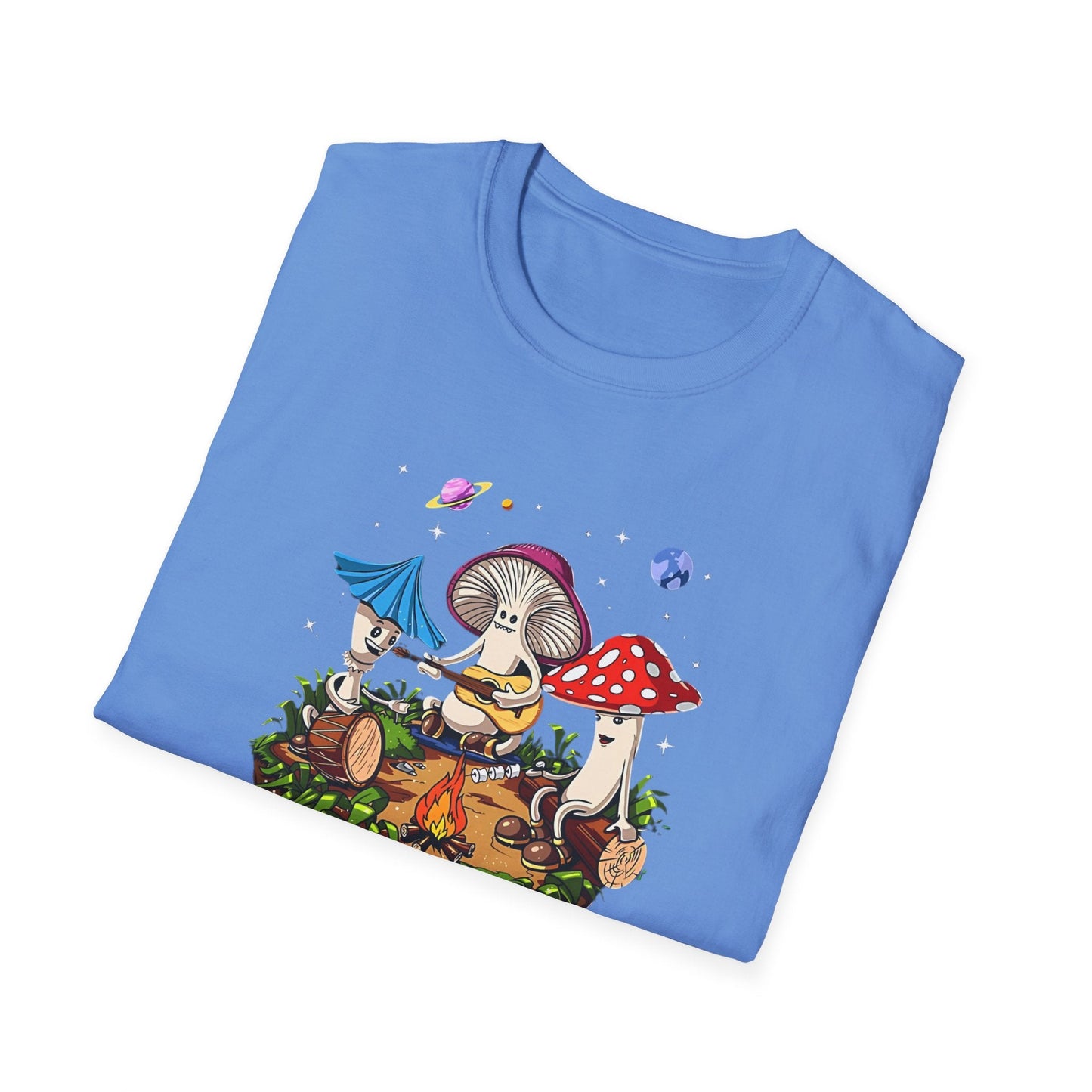 Mashroom Tee Shirt Unisex Funny Mashroom Design Gildan Softstyle 64000 Tee Softstyle Comfort