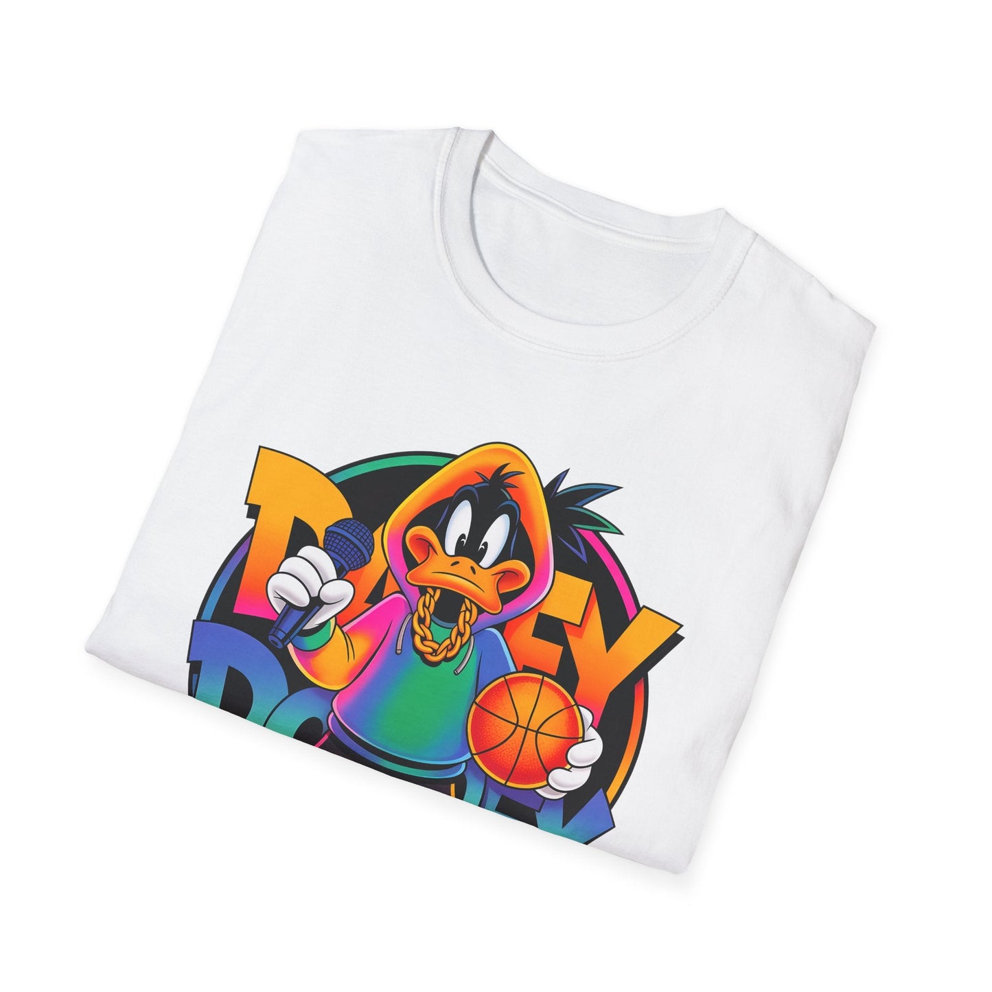 Funny Cartoon Animals T Shirt With Animation Print Unisex Softstyle Graphic Cotton Tee