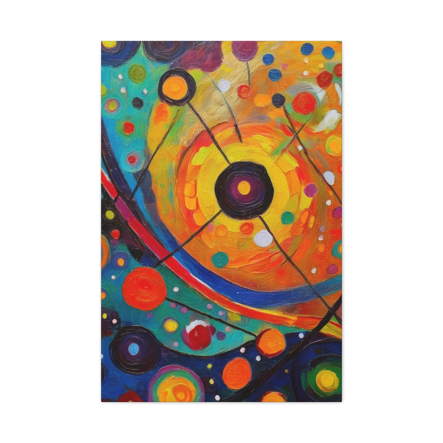 Abstract Oil Painting Print Canvas 20x24,20x30,24x30 24x32,24x36,30x40 32x48,36x48,40x60 Pine-Wood Inner Frame ABS-133