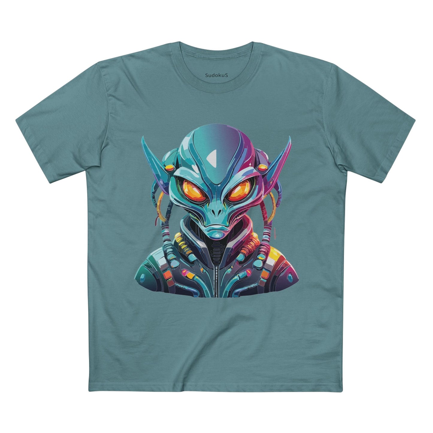 Aliens Graphic Unisex 100 Cotton Staple Tee 10