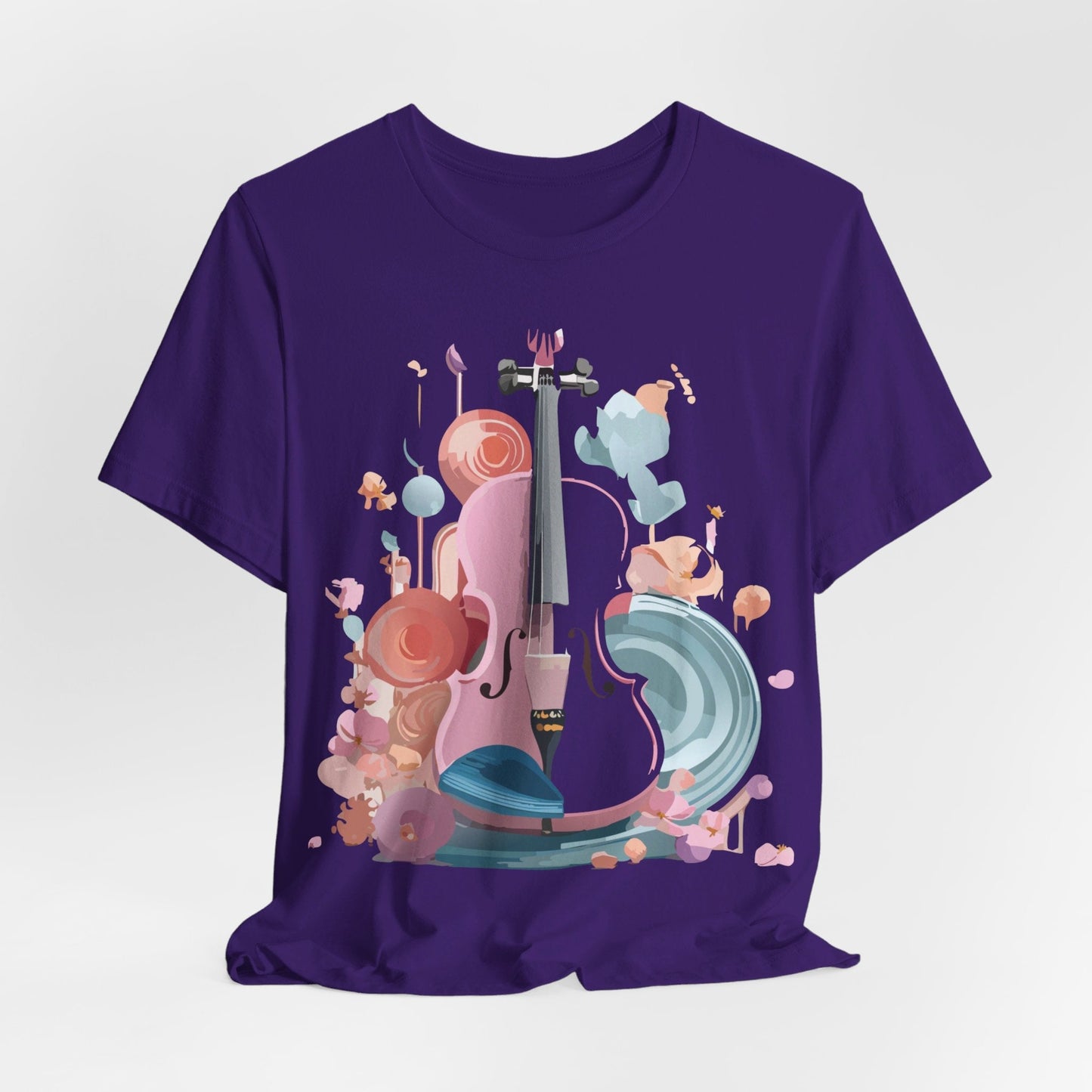 Adelpha Music Graphic T Shirt Unisex Short Sleeve Tee Vintage Inspired Artwork Edition