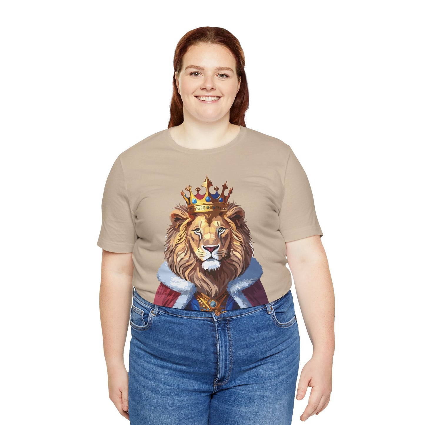 Unisex Animal Tee Shirt With Wild Animal Art Design Softstyle Comfort Tee Gildan 64000