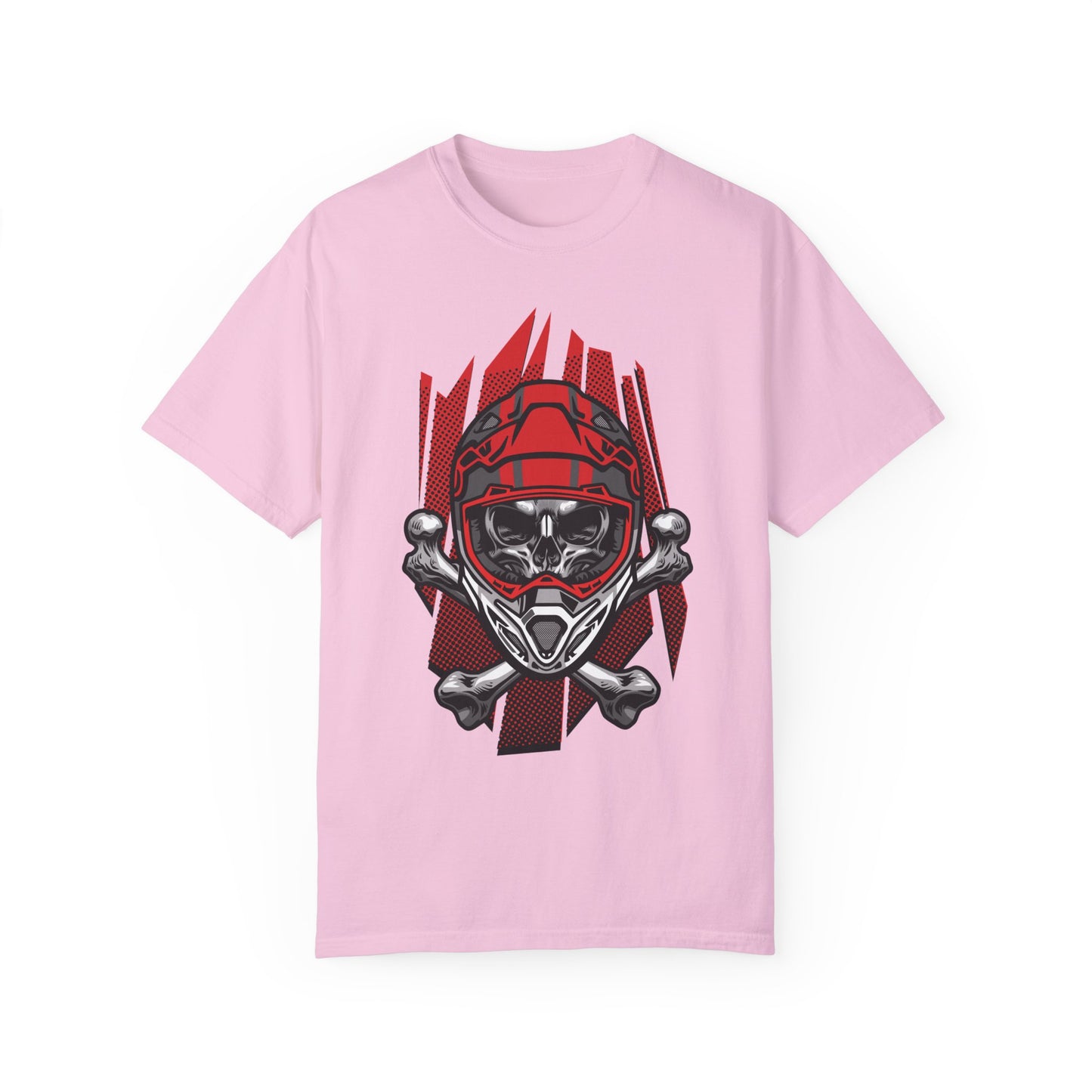 Unisex Cotton Tee Shirt with Skull