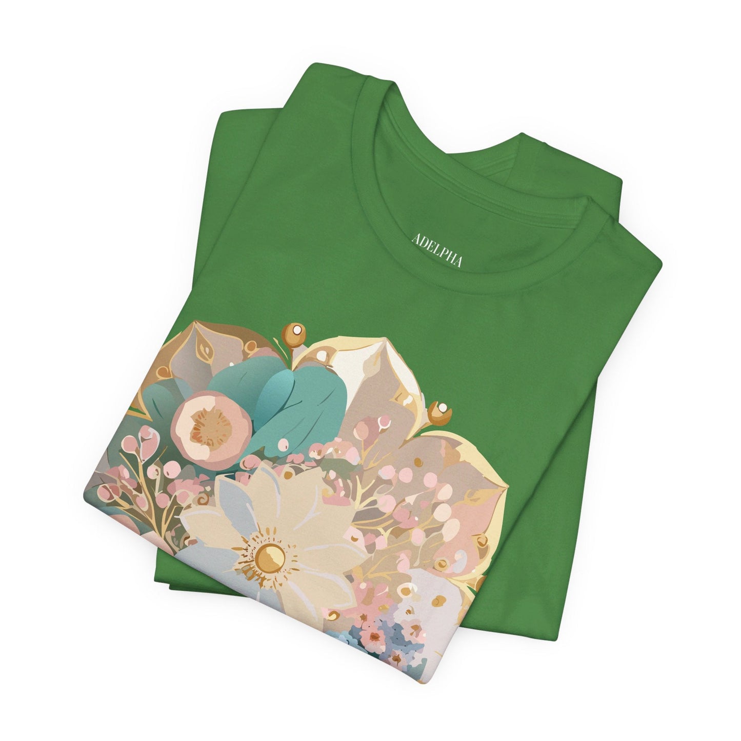 Mandala Graphic Unisex 100 Cotton Vintage Floral Artwork Tee 14