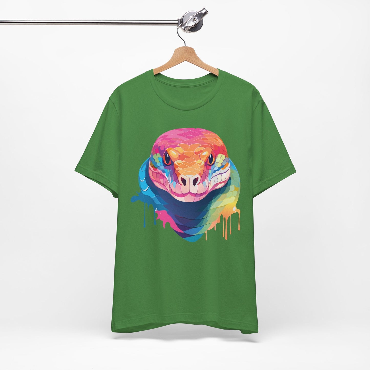 Unisex Animal Shirt With Art Design Wild Animals Graphic Print Casual Short Sleeve Tee