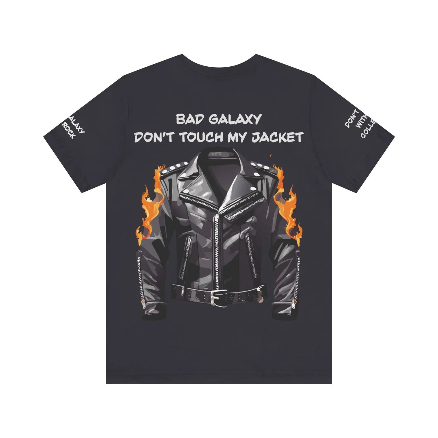 Bad Galaxy Punk Rock Tee Shirt Lightweight Fabric Made To Order 100 Percent Cotton Eco Friendly Inks