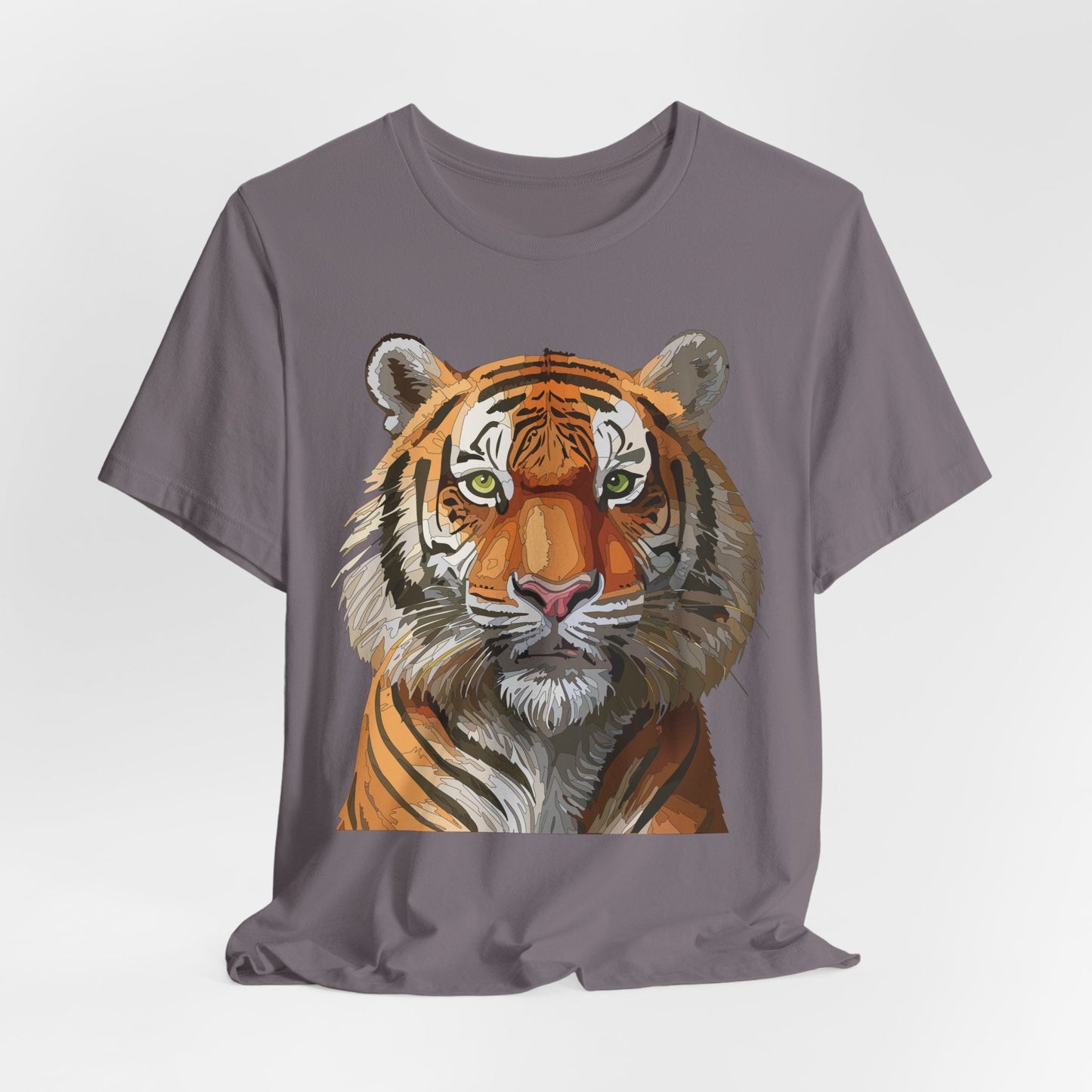 Unisex Animal Art Design Tee Shirt Wild Animals Graphic Tee Softstyle Gildan 64000