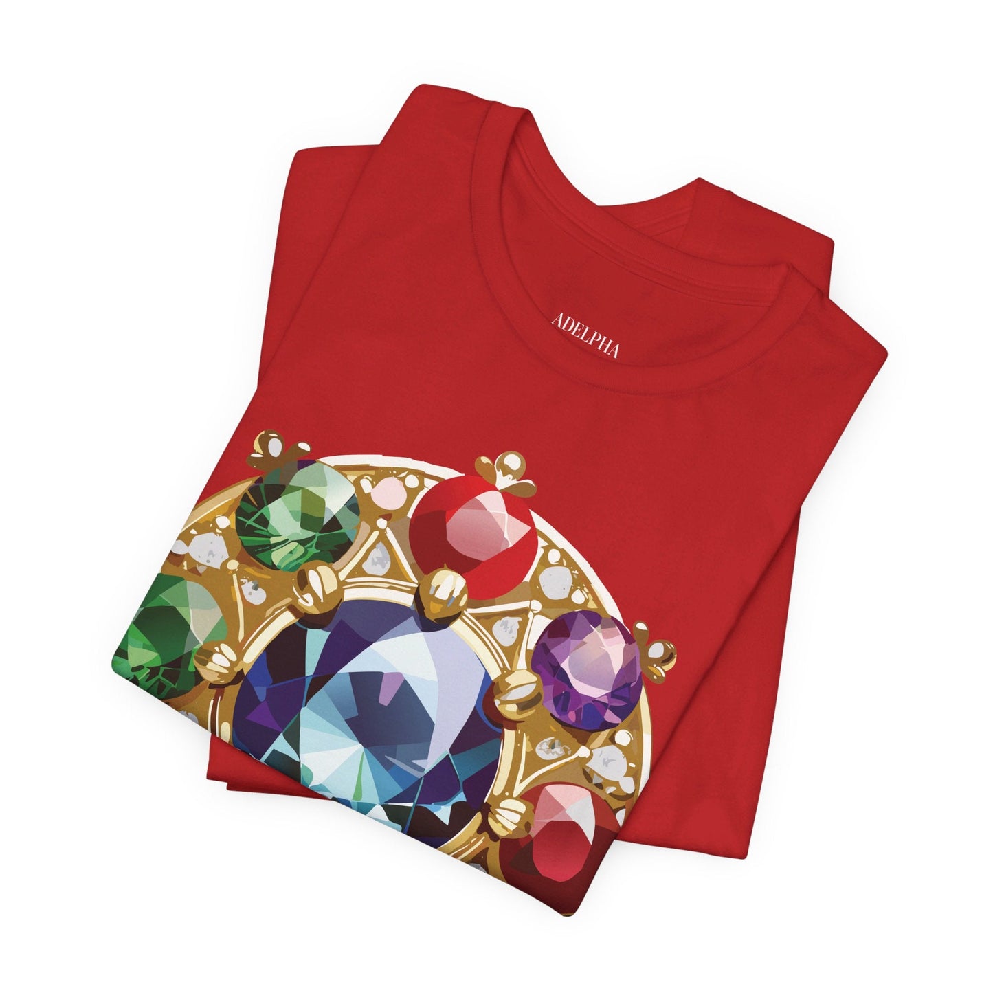 Jewelry Graphic Unisex 100 Cotton Vintage Treasure Art T-Shirt 39