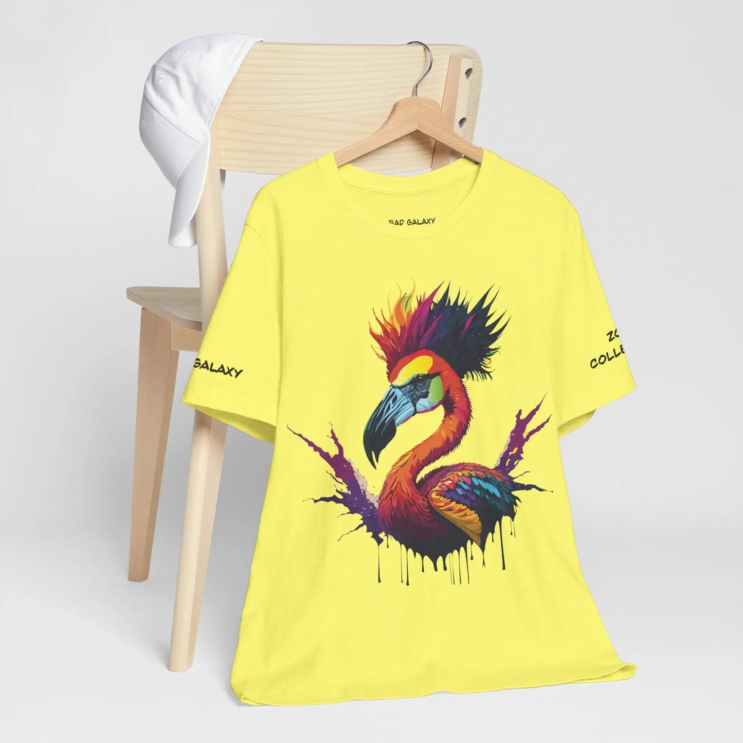 Animal T Shirt By Bad Galaxy Made To Order Cotton Tee With Eco Friendly Inks Soft Comfort Fit