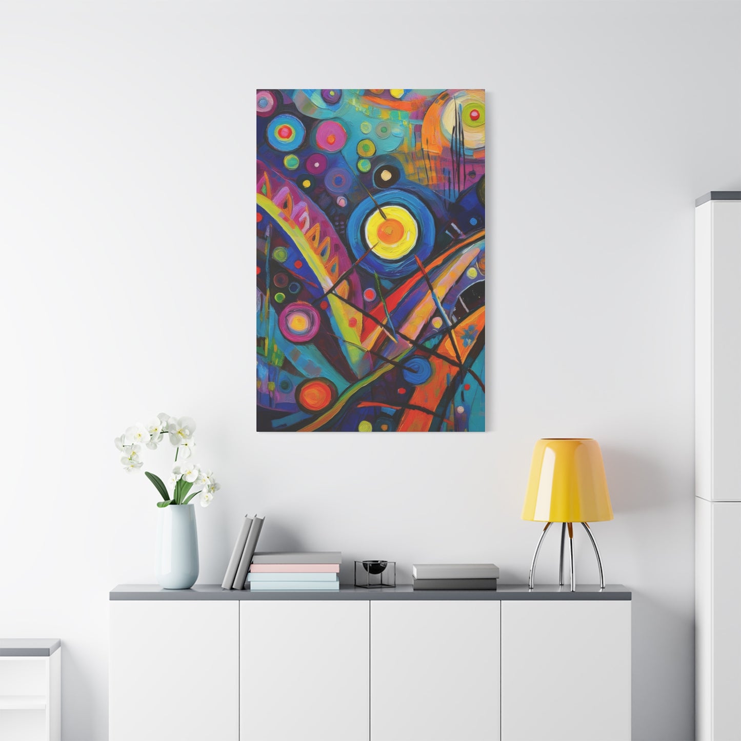 Abstract Oil Painting Print Canvas 20x24,20x30,24x30 24x32,24x36,30x40 32x48,36x48,40x60 Pine-Wood Inner Frame ABS-127