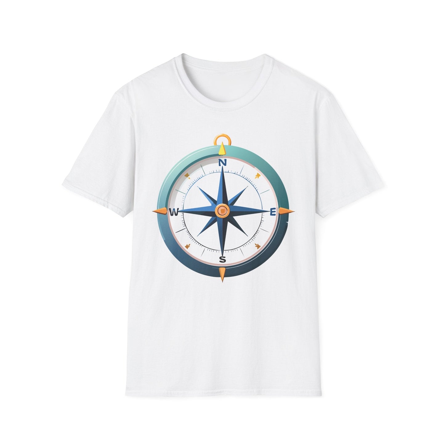 Compass Navigator Graphic Tee Unisex 100 Cotton 7
