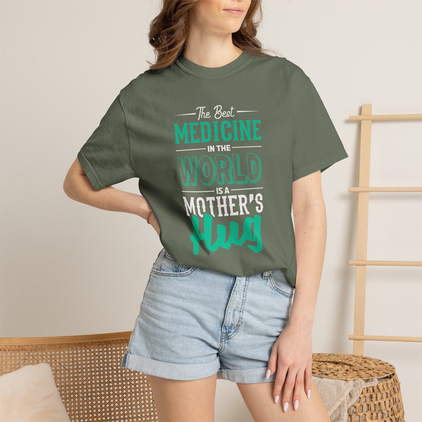 Mom T-shirt Mother Day Mama Tee Unisex Comfort Colors Garment-Dyed Cotton h51