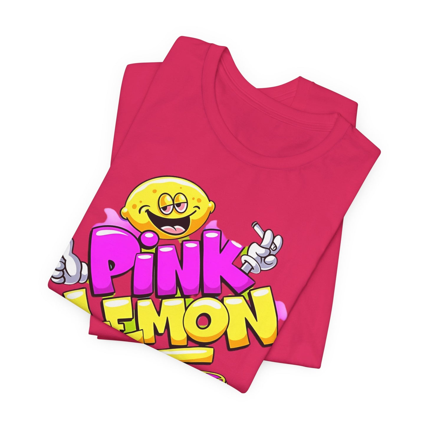 Lemon Graphic Tee, Graphic T-Shirt, Funny Lemon Shirt, Cute Cartoon Tees, Art T-Shirt, Art Design Tees