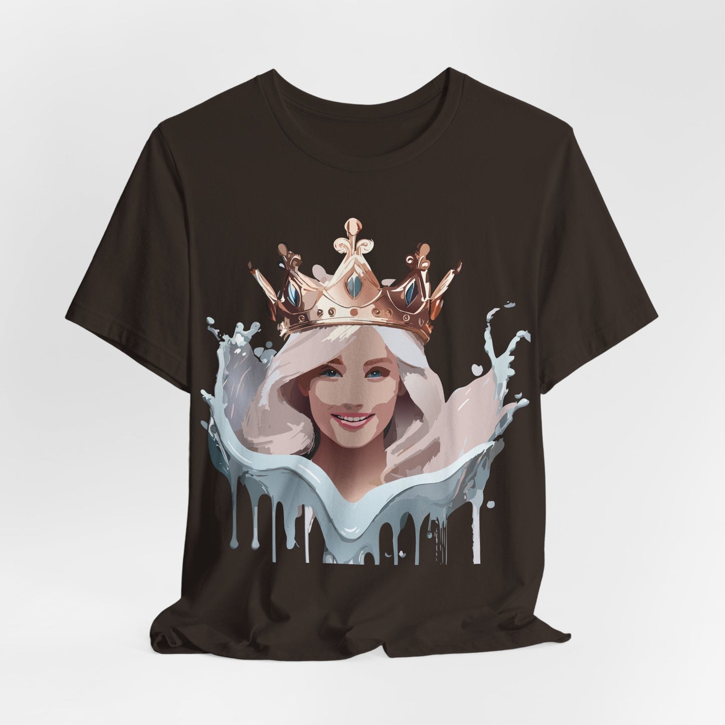 Queen Graphic T Shirt Unisex Vintage Art Tee From Adelpha With Original Artwork Details