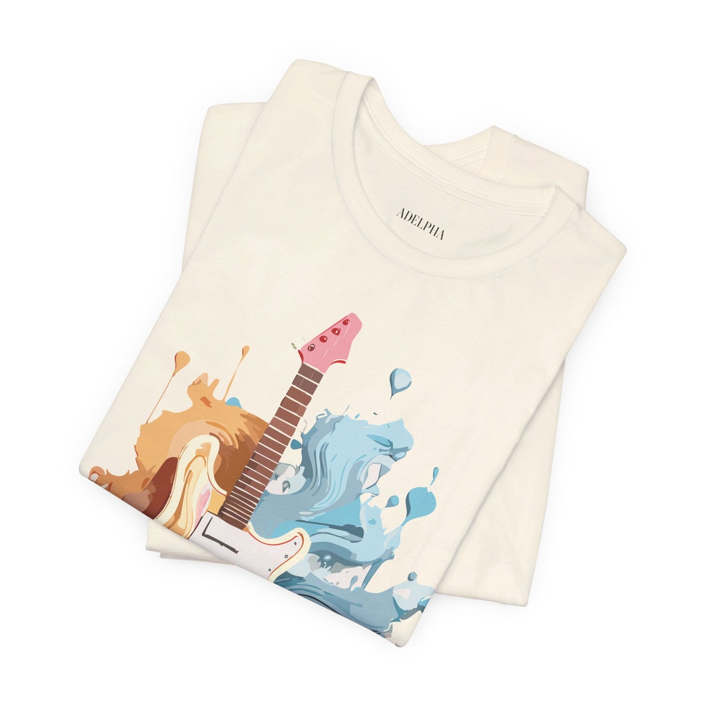 Adelpha Music Graphic T Shirt Unisex Jersey Short Sleeve Vintage Inspired Tee Art Collection