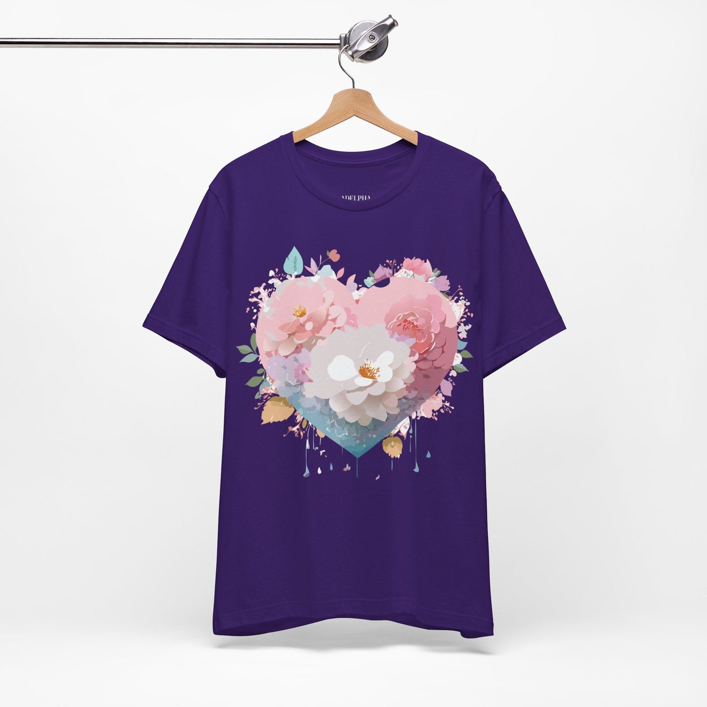 Valentine Graphic Tee Unisex Adelpha Vintage Inspired Art Shirt For Everyday Wear