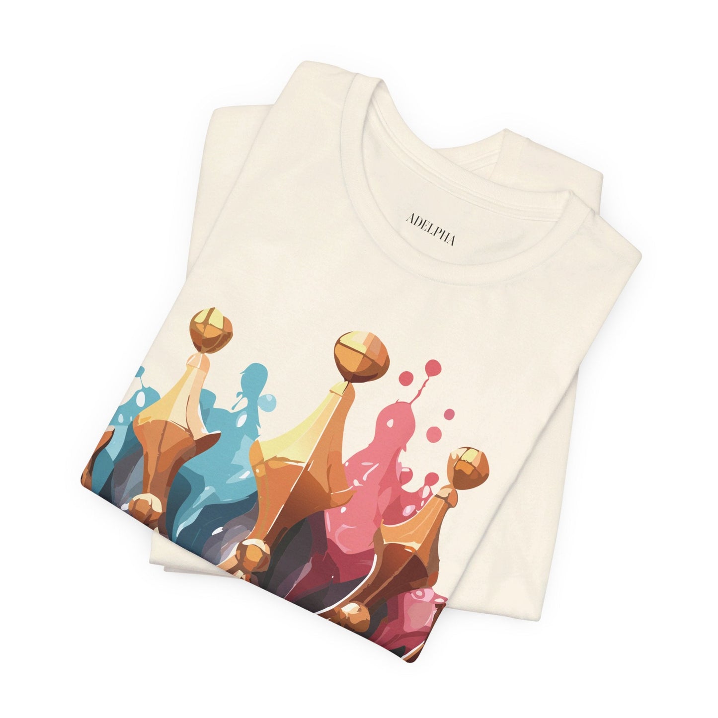 Adelpha Crown Graphic Tee Unisex Vintage Inspired Art Design Short Sleeve Premium Quality