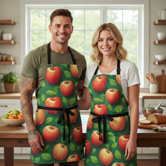 Fruits 100% Polyester Stain-resistant 31.5 x 25.6  Art Print Canvas Apron 4