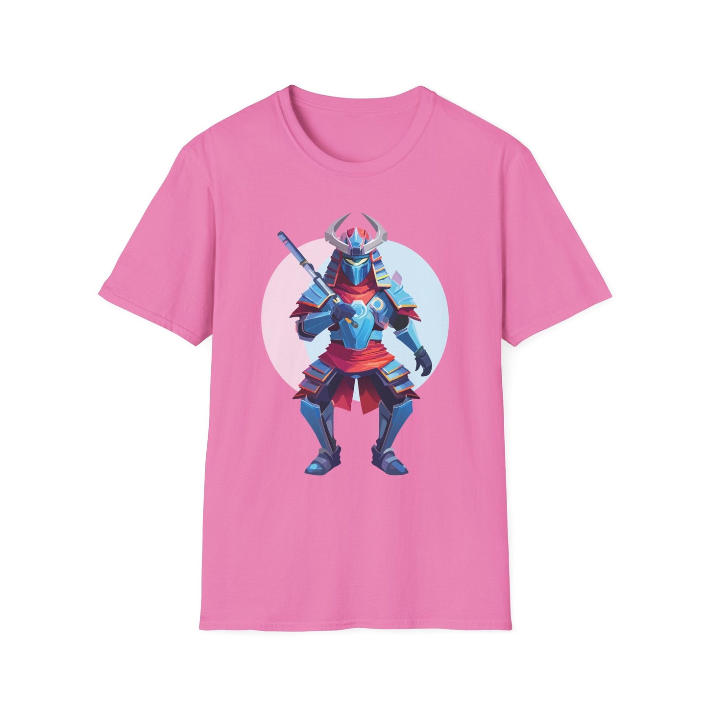 Samurai T Shirt Unisex Softstyle Tee Made From 100 Percent Ring Spun Cotton Gildan 64000