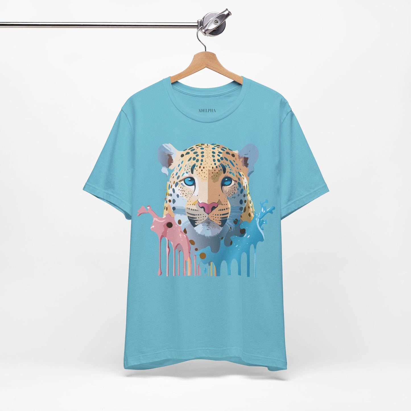 Adelpha Cheetah Graphic T Shirt Unisex Jersey Short Sleeve Vintage Art Tee