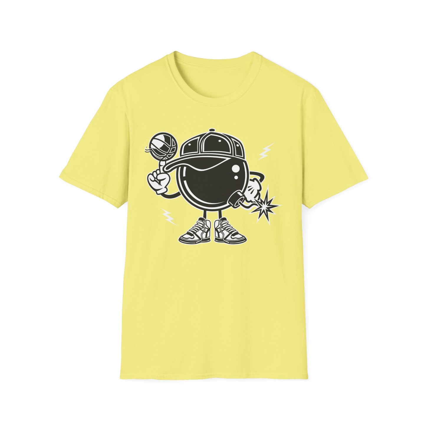 Cartoon Animation T Shirt Unisex Funny Tee Gildan Softstyle 100 Percent Cotton Comfort