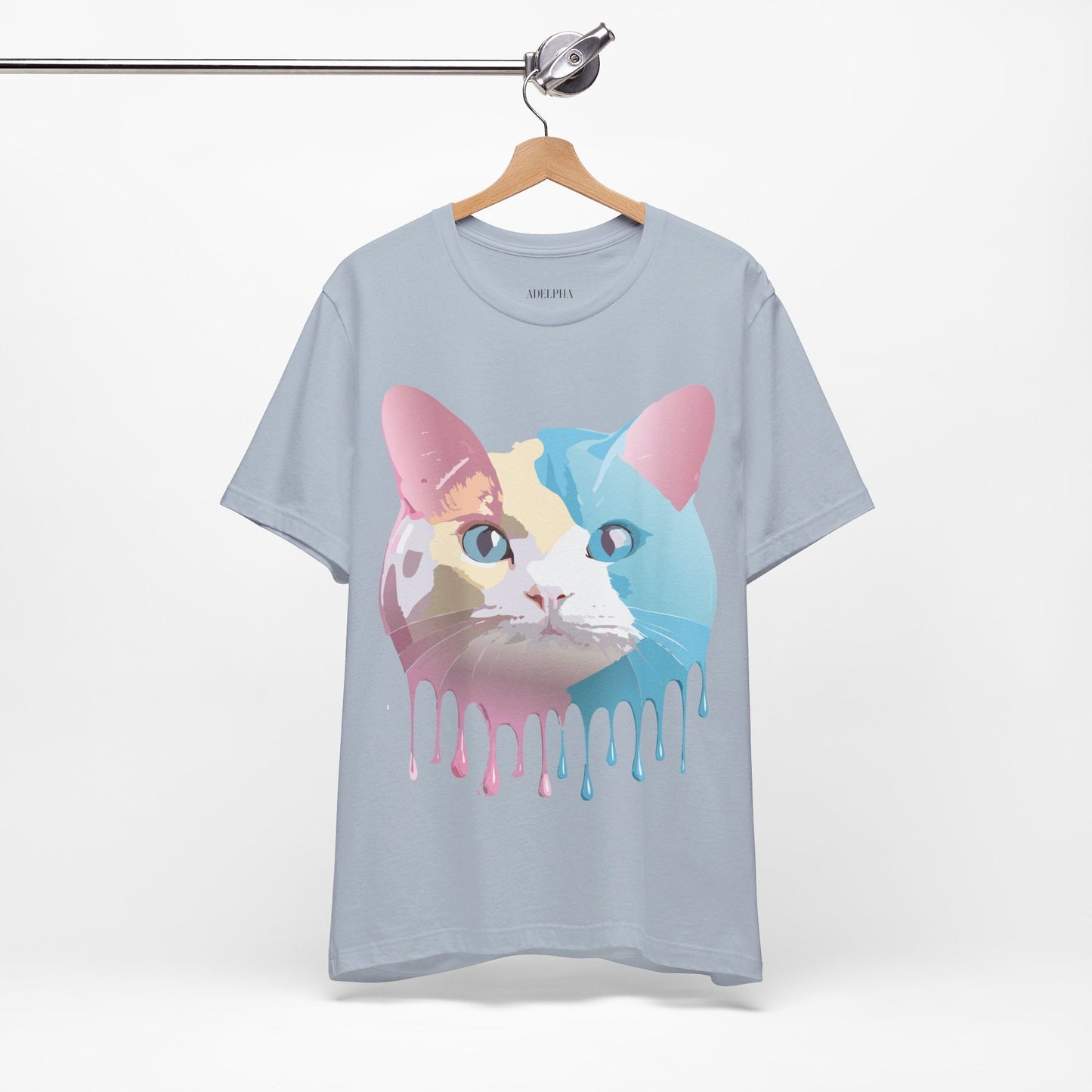 Cat Graphic Tee Unisex Jersey Short Sleeve By Adelpha Art Design