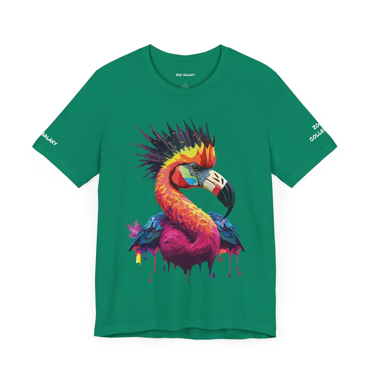 Animal T Shirt Bad Galaxy Made To Order 100 Percent Cotton Eco Friendly Non Toxic Inks USA