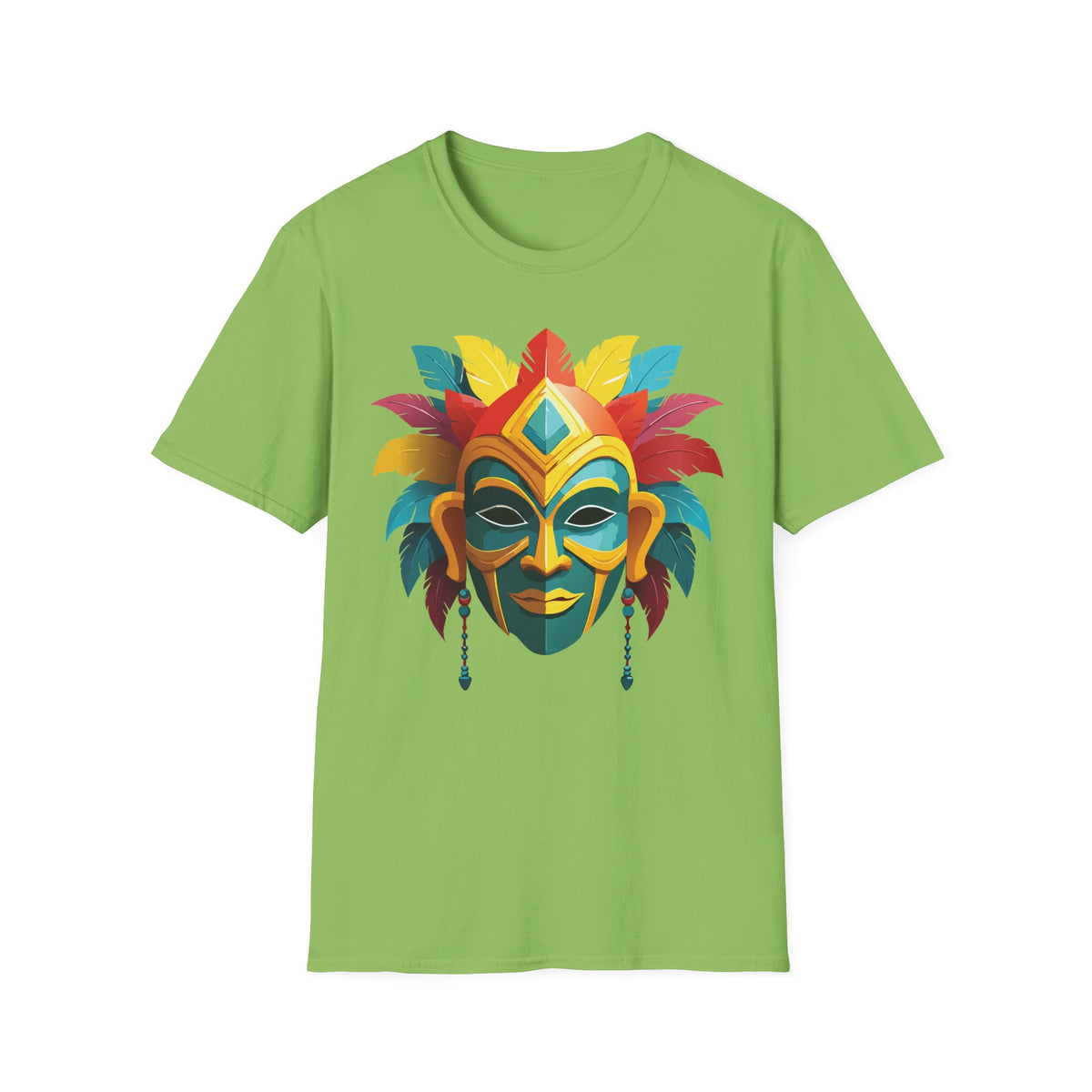 Mask Masquerade Carnival Graphic Tee Gildan Unisex 100 Cotton Tee Shirt m33