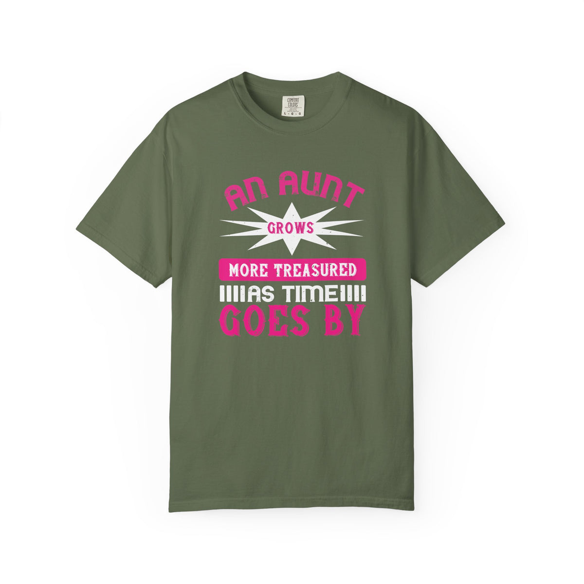 An Aunt T-shirt Mother Day Mama Tee Unisex Comfort Colors Garment-Dyed Cotton h62