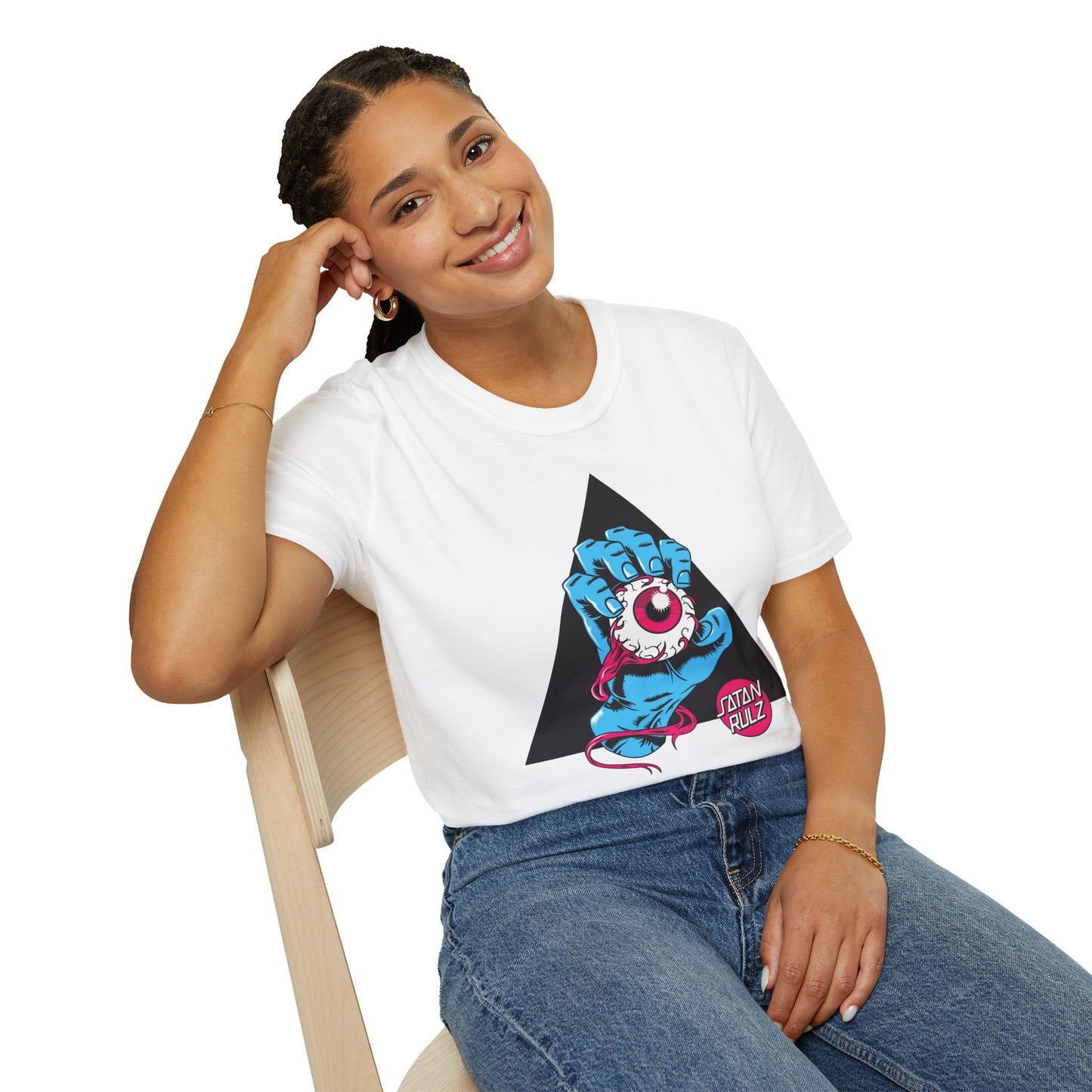 Cartoon T Shirt Unisex Animation Tee Funny Tee Gildan Softstyle 64000 100 Percent Ring Spun Cotton