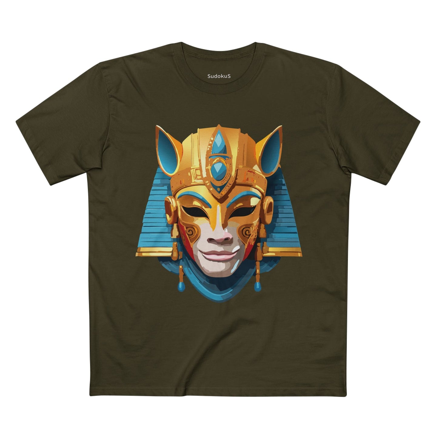 Mask Graphic Unisex 100 Cotton Staple Tee 32