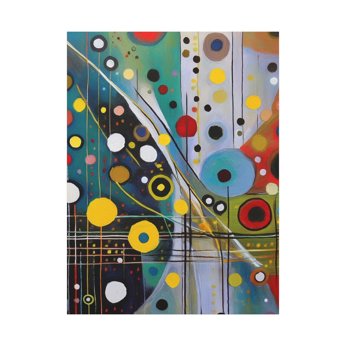 Abstract Oil Painting Print Canvas 20x24,20x30,24x30 24x32,24x36,30x40 32x48,36x48,40x60 Pine-Wood Inner Frame ABS-116