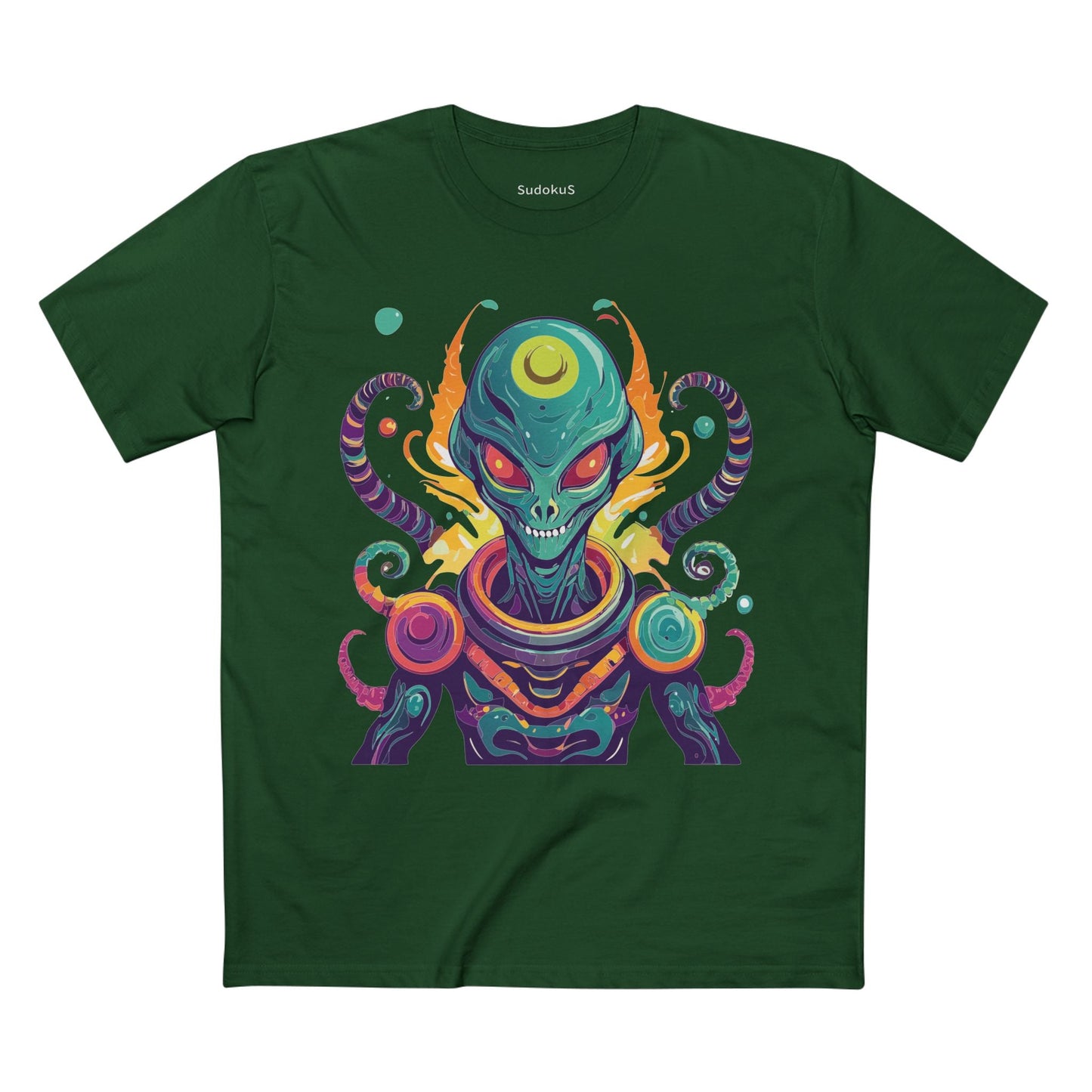 Aliens Graphic Unisex 100 Cotton Staple Tee 26