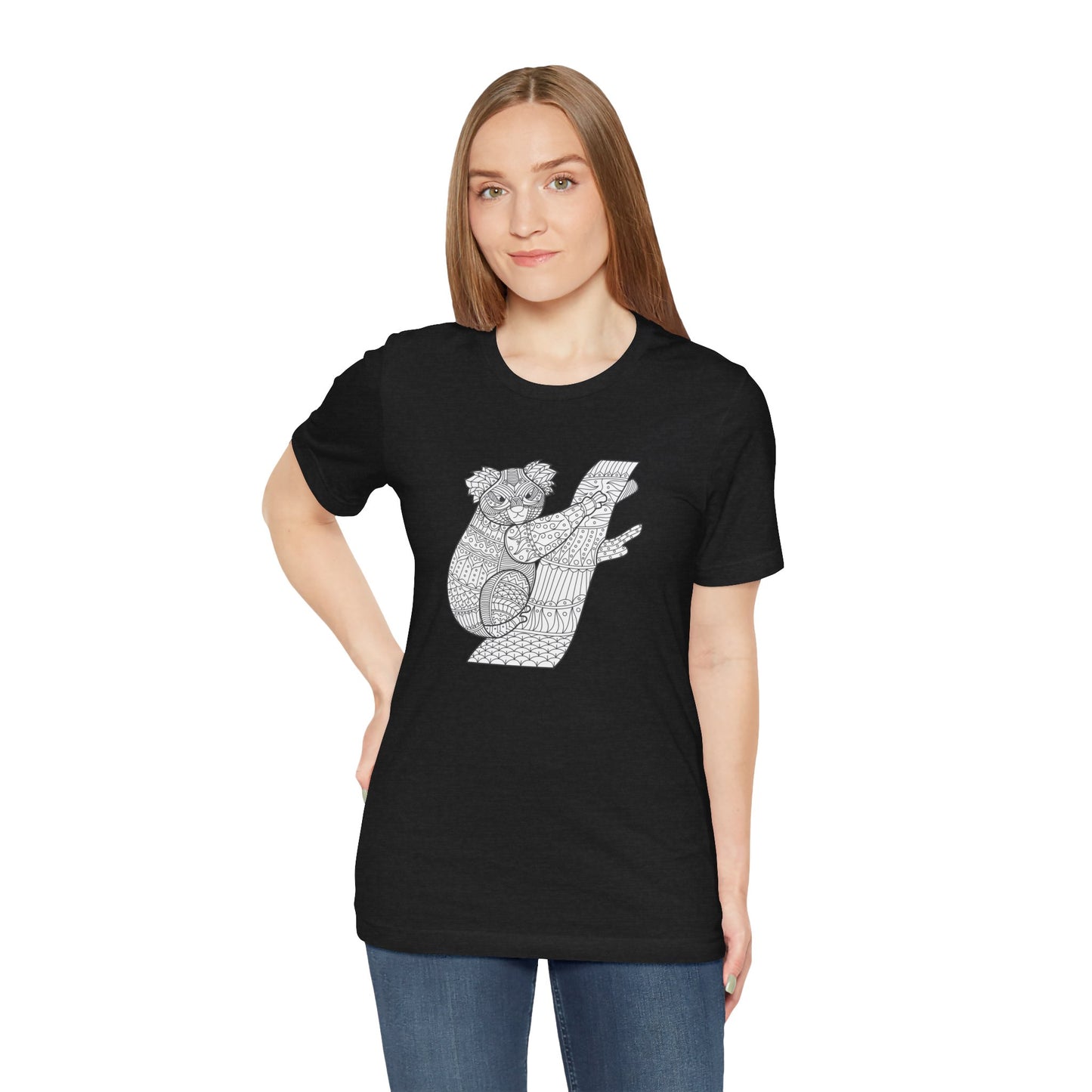 Tee-shirt unisexe avec imprimé animaux 