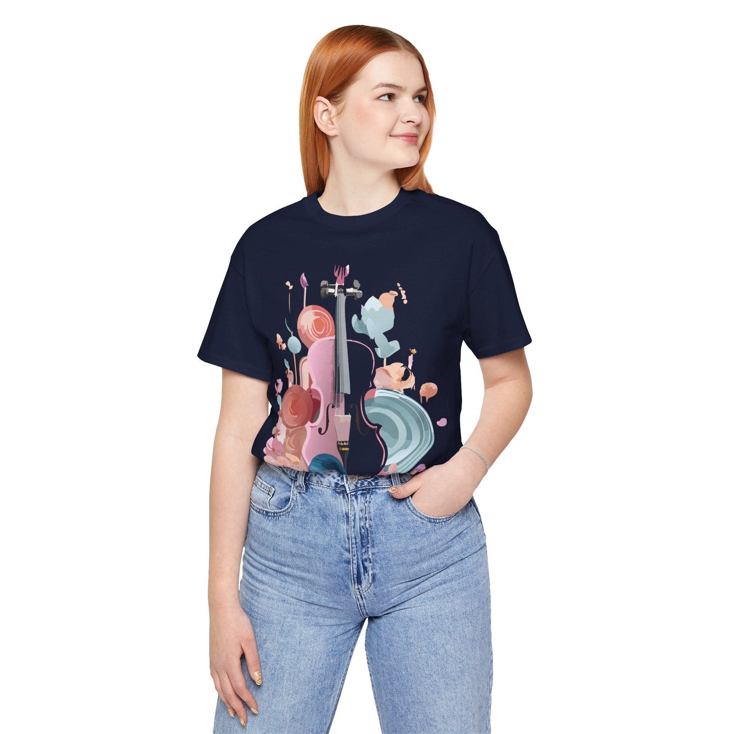 Adelpha Music Graphic T Shirt Unisex Short Sleeve Tee Vintage Inspired Artwork Edition