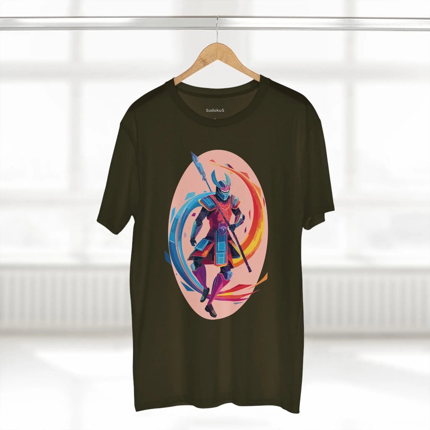 Samurai Graphic Unisex 100 Cotton Staple Tee 20
